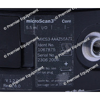 SICK MICROSCAN3 CORE MICS3-AAAZ55AZ1 LASER SCANNER