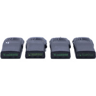 LOT OF 4 MOTOROLA AAH25KDC9AA3AN HANDIE-TALKIE PORTABLE RADIOS NO BATTERIES
