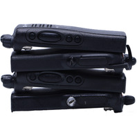LOT OF 4 MOTOROLA AAH25KDC9AA3AN HANDIE-TALKIE PORTABLE RADIOS NO BATTERIES