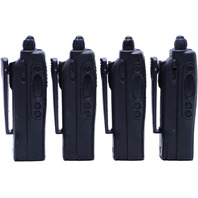 LOT OF 4 MOTOROLA HT750 AAH25RDC9AA3AN HANDIE-TALKIE PORTABLE RADIOS