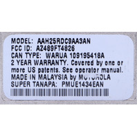 LOT OF 4 MOTOROLA HT750 AAH25RDC9AA3AN HANDIE-TALKIE PORTABLE RADIOS