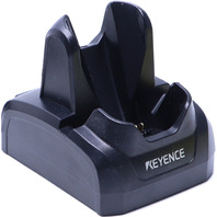 KEYENCE BT-W85GA HANDHELD PORTABLE BARCODE SCANNER WITH BT-WUC8UGA CRADLE