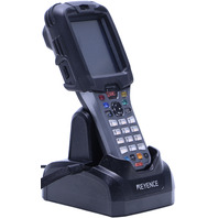 KEYENCE BT-W85GA HANDHELD PORTABLE BARCODE SCANNER WITH BT-WUC8UGA CRADLE