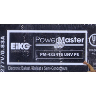 EIKO POWERMASTER PM-4X54T5 UNV PS ELECTRONIC BALAST