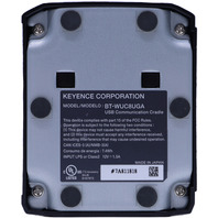 KEYENCE BT-W85GA HANDHELD MOBILE COMPUTER BARCODE SCANNER WITH CRADLE