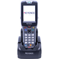 KEYENCE BT-W85GA HANDHELD MOBILE COMPUTER BARCODE SCANNER WITH CRADLE