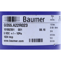 BAUMER ELECTRIC GI355.A22R023 INCREMENTAL ENCODER