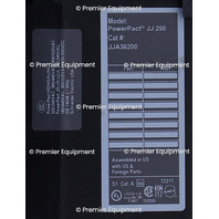 * SQUARE D JJA36200 200A 600VAC POWERPACT JJ 250 CIRCUIT BREAKER
