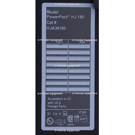* SQUARE D HJA36150 150A 600VAC POWERPACT HJ 150 CIRCUIT BREAKER