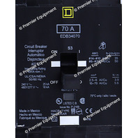 * SQUARE D EDB34070 70A CIRCUIT BREAKER