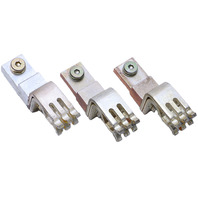 * LOT OF (3) SQUARE D SCHNEIDER ELECTRIC LUGS 3 X 1.75" WIDE FOR A CIRCUIT BREAKER