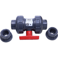 LOT OF 3 SPEARS TRUE UNION 2329-010 BALL VALVE SOC/FIPT