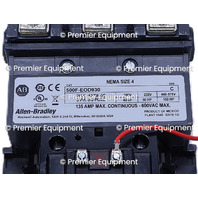 * SURPLUS ALLEN BRADLEY 500F-EOD930 SER C CONTACTOR NEMA SIZE 4