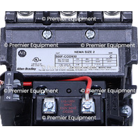 * SURPLUS ALLEN BRADLEY 500F-COD930 /C CONTACTOR SIZE 2 509-COD-A2J 