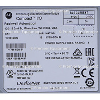 * ALLEN BRADLEY 1769-SDN SER B DEVICENET SCANNER MODULE