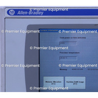 * ALLEN BRADLEY 2711P-RP1A SER G PANELVIEW PLUS 700-1500 LOGIC MODULE 100-240VAC