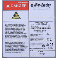 * ALLEN BRADLEY 2711P-RP1A SER G PANELVIEW PLUS 700-1500 LOGIC MODULE 100-240VAC