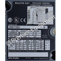 * SURPLUS ALLEN BRADLEY 836T-T352J SER A PRESSURE CONTROL SWITCH