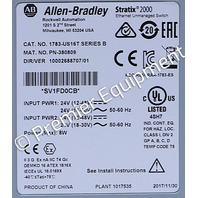 * SURPLUS ALLEN BRADLEY 1783-US16T /B STRATIX 200 ETHERNET UNMANAGED SWITCH