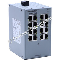 * SURPLUS ALLEN BRADLEY 1783-US16T /B STRATIX 200 ETHERNET UNMANAGED SWITCH