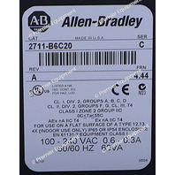 * ALLEN BRADLEY 2711-B6C20 SER C PANELVIEW 600 OPERATOR PANEL  