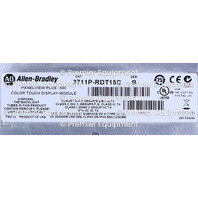 * ALLEN BRADLEY 2711P-RDT15C /B PANELVIEW DISPLAY MODULE 