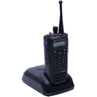 MOTOROLA XPR 6580 AAH55UCH9LB1AN PORTABLE HANDHELD RADIO AND CHARGER
