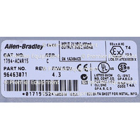 * SURPLUS ALLEN BRADLEY 1794-ACNR15 /C CONTROLNET NETWORK ADAPTER