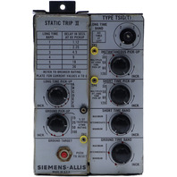 SIEMENS-ALLIS STATIC TRIP II ELECTRONIC TRIP UNIT TSIG(T)