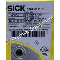 * SICK S30A-6111CP PROFINET SAFTEY LASER SCANNER