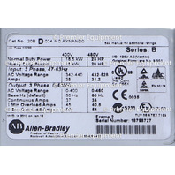 * ALLEN BRADLEY 20BD034A0AYNAND0 SER B POWERFLEX 700 25 HP AC DRIVE