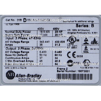 * ALLEN BRADLEY 20BD034A0AYNAND0 POWERFLEX 700 25 HP AC DRIVE