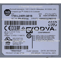 * ALLEN BRADLEY 1769-L24ER-QB1B /A COMPACTLOGIX 5370 750KB D I/O CONTROLLER
