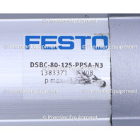 * FESTO DSBC-80-125-PPSA-N3 STANDARD PNEUMATIC CYLINDER