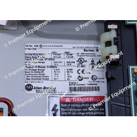 * ALLEN BRADLEY 20BD014A0AYNAND0 SER B POWERFLEX 700 10 HP AC DRIVE