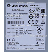 * SURPLUS ALLEN BRADLEY 1783-US6T2F SER B STRATIX 2000 ETHERNET UNMANAGED SWITCH 