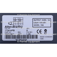 * ALLEN BRADLEY 1734-APB PROFIBUS NETWORK ADAPTER