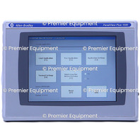 * ALLEN BRADLEY 2711P-T10C4D8 PANELVIEW 1000 PLUS 6 2711P-RDT10C & 2711P-RP8D