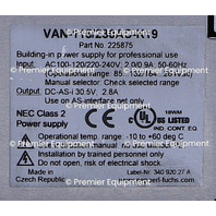 * PEPPERL & FUCHS VAN-115/230AC-K19 POWER SUPPLY *TESTED*