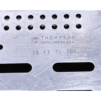 * LOT OF (6) THOMPSON SS K3 TD 107 STERILIZATION CASES 8 X 4.5"