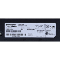 * ALLEN BRADLEY CONTROLLOGIX 1756-L1/A LOGIX 5550 PROCESSOR UNIT