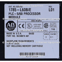 * ALLEN BRADLEY 1785-L60B/E PLC-5/60 PROCESSOR 1785-ENET 