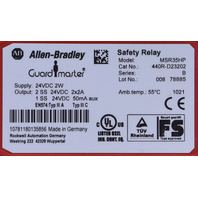 * ALLEN BRADLEY GUARDMASTER 440R-D23202 SAFTEY RELAY