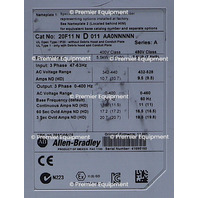 * ALLEN BRADLEY 20F11ND011AA0NNNNN POWERFLEX 753 AC DRIVE