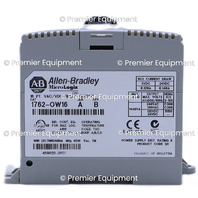 * ALLEN BRADLEY 1762-OW16 /A MICROLOGIX 16 POINT VAC/VDC RELAY OUTPUT MODULE