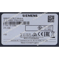 * SIEMENS MM4 PROFIBUS 6SE6400-1PB00-0AA0 MICROMASTER 4 MODULE