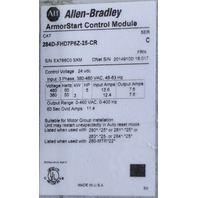 * ALLEN BRADLEY 284D-FHD7P6Z-25-CR SER C ARMORSTART CONTROL MODULE AND 280D-FN-25-C BASE