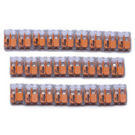 * WAGO 221-412 Lever Nut Wire Connectors 25 Pack FAST SHIP 2 Conductor