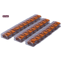 * WAGO 221-412 Lever Nut Wire Connectors 25 Pack FAST SHIP 2 Conductor