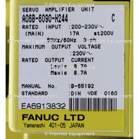 * FANUC A06B-6090-H244 SERVO AMPLIFIER UNIT